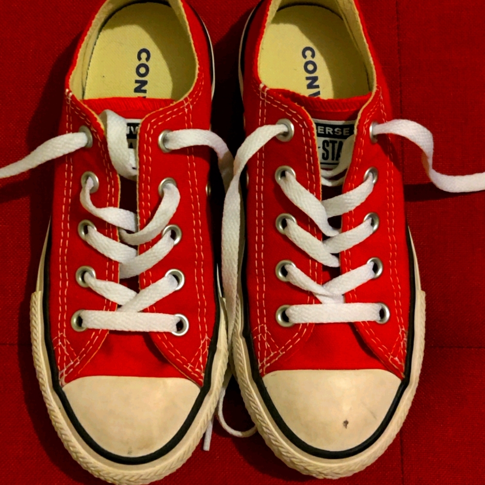 Red converse (5 for $30)